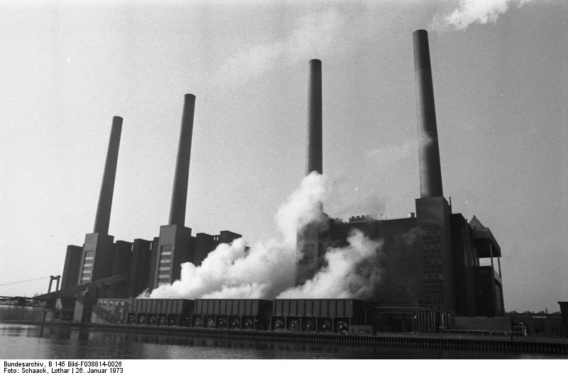 Wolfsburg, VW Autowerk, Kraftwerk